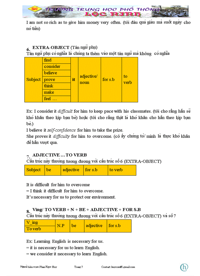 image for page Những mẫu câu thông dụng trong tiếng Anh TG Phan Ngọc Huy