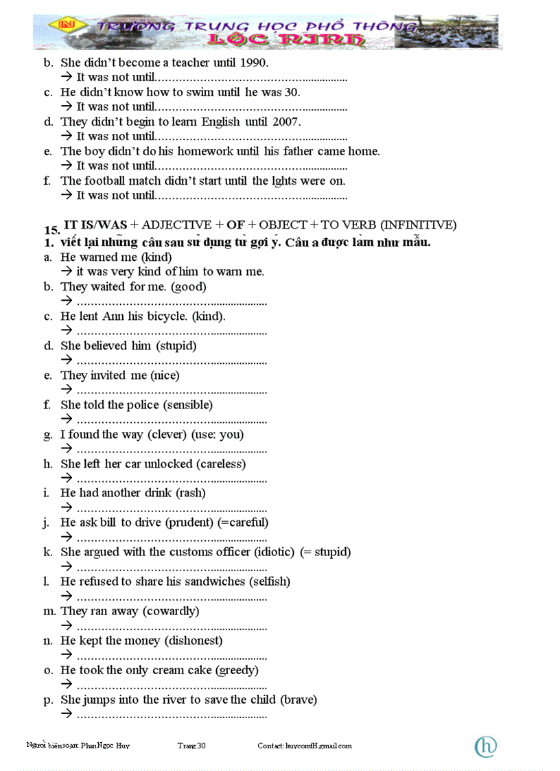 image for page Những mẫu câu thông dụng trong tiếng Anh TG Phan Ngọc Huy