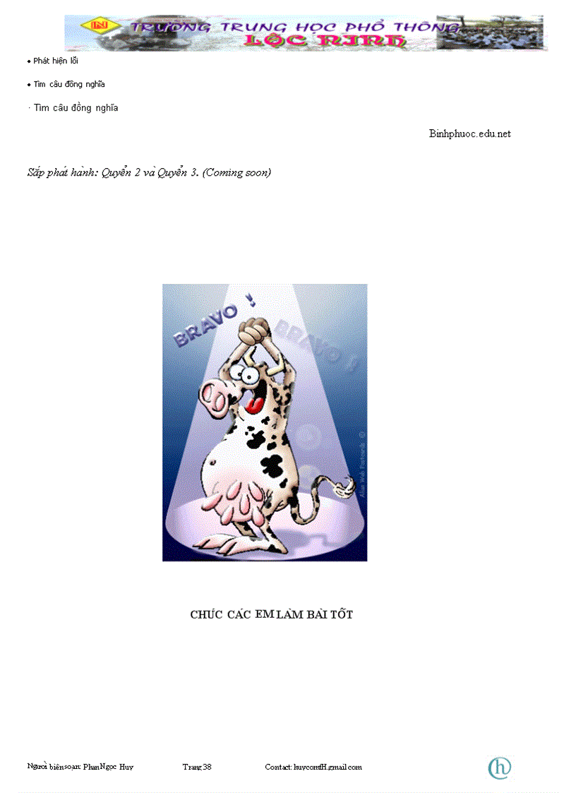 image for page Những mẫu câu thông dụng trong tiếng Anh TG Phan Ngọc Huy