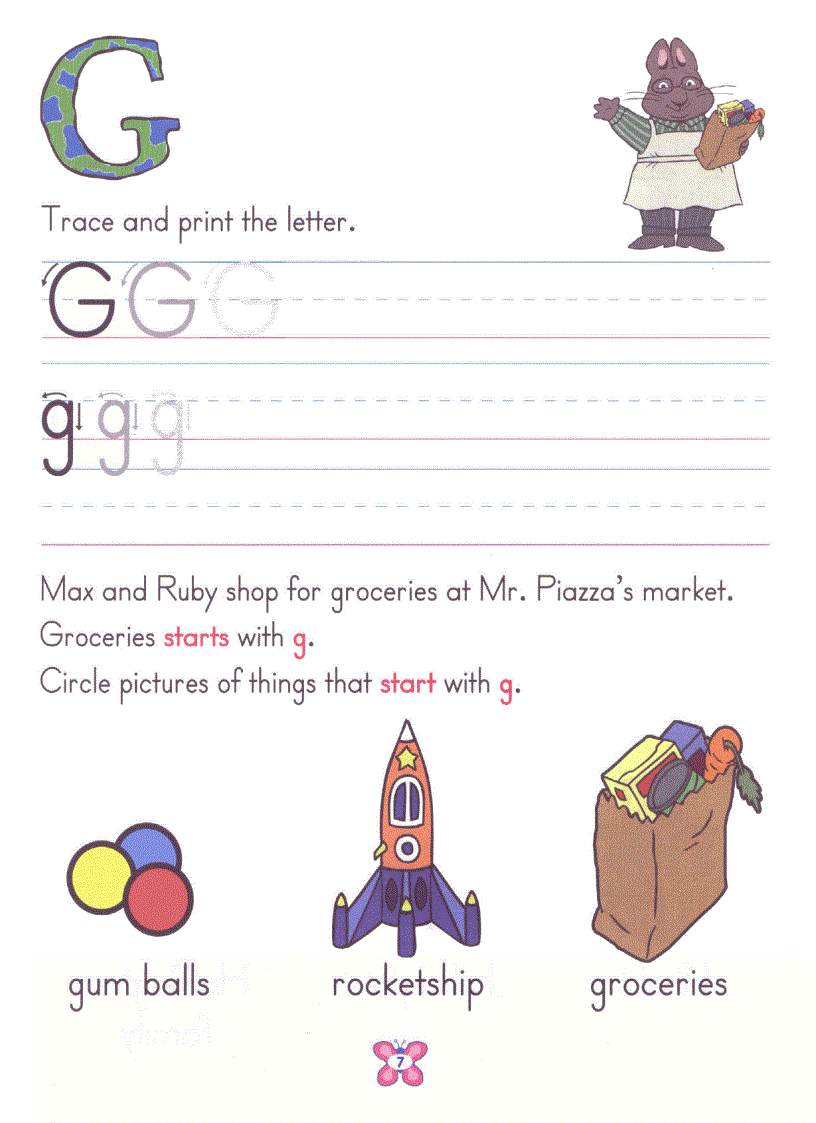 image for page Alphabet sách học tiếng anh cho trẻ em