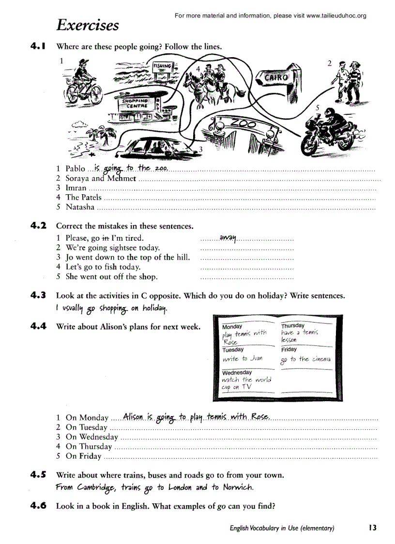 image for page Sách tiếng anh english vocab in use elementary