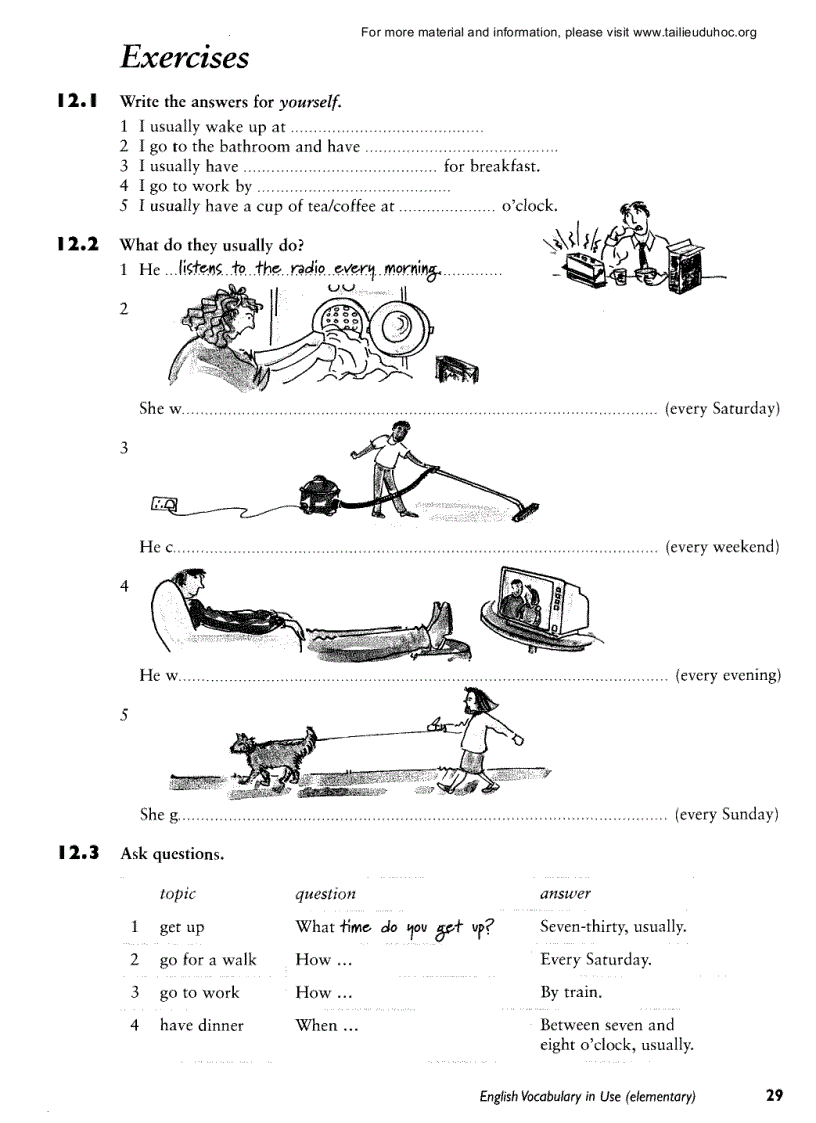 image for page Sách tiếng anh english vocab in use elementary