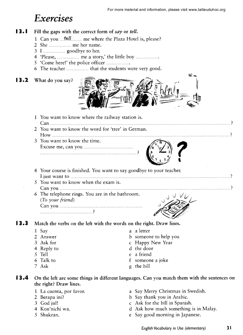 image for page Sách tiếng anh english vocab in use elementary