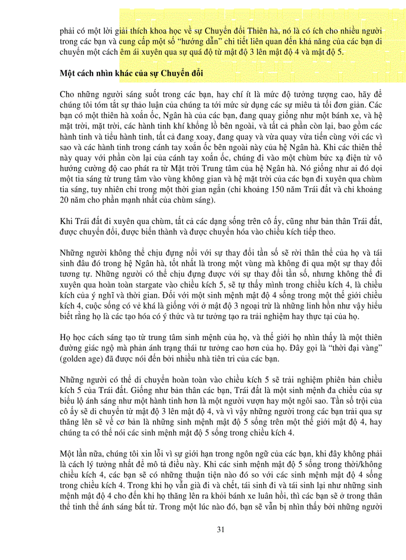 image for page Biến Động Của Trái Đất từ đây đến năm 2012 Lời cảnh tỉnh của các Thiên Thần Chu kỳ Vĩ đại Sách Cực hay của nhà ngoại cảm Salrachele 1