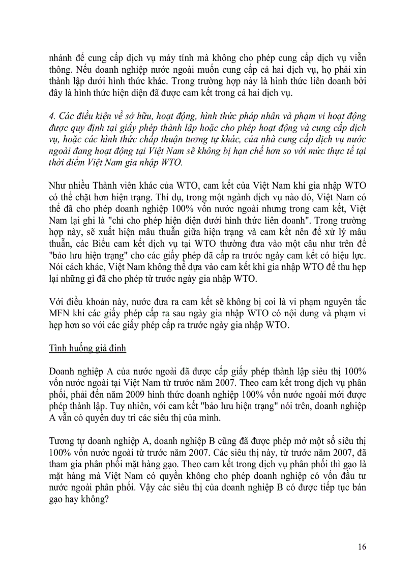 image for page Cam kết về dịch vụ khi gia nhập WTO bình luận của người trong cuộc