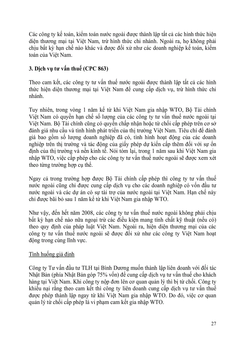 image for page Cam kết về dịch vụ khi gia nhập WTO bình luận của người trong cuộc