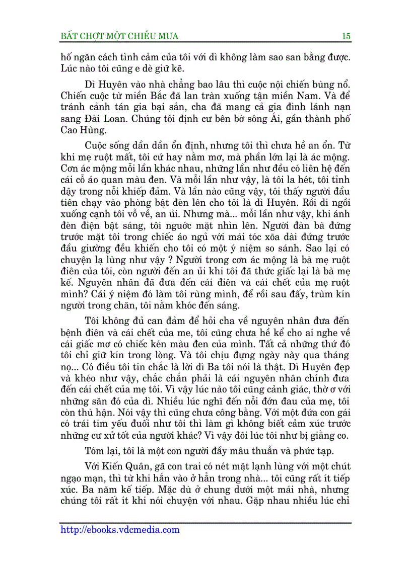 image for page Bất chợt một chiều mưa quỳnh dao