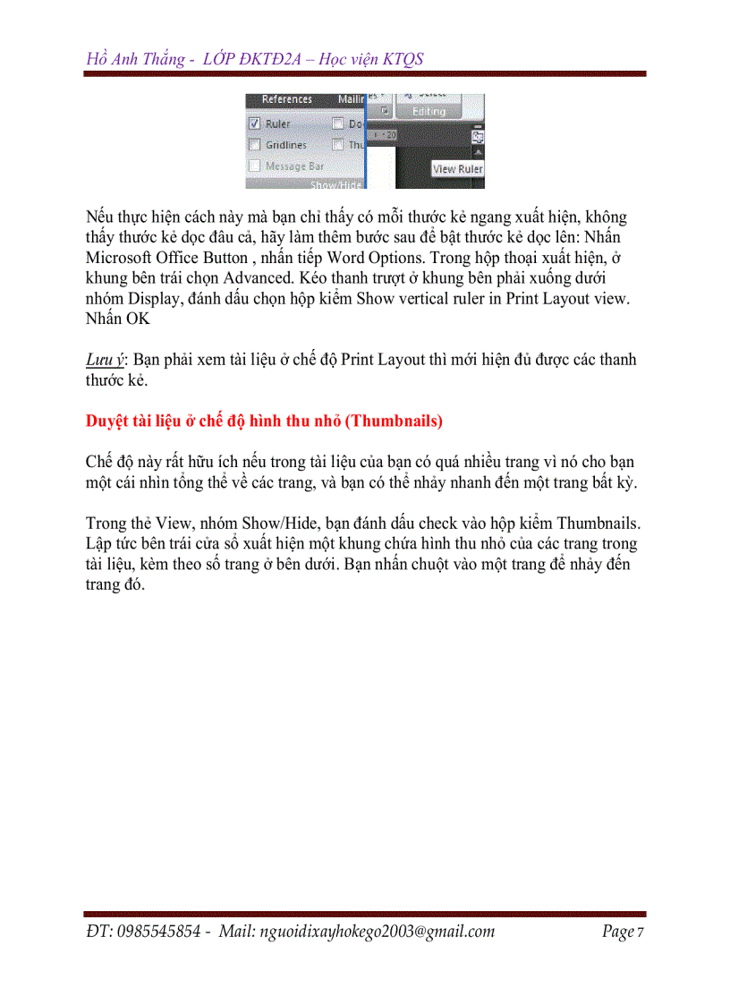 image for page Hướng dẫn office 2007