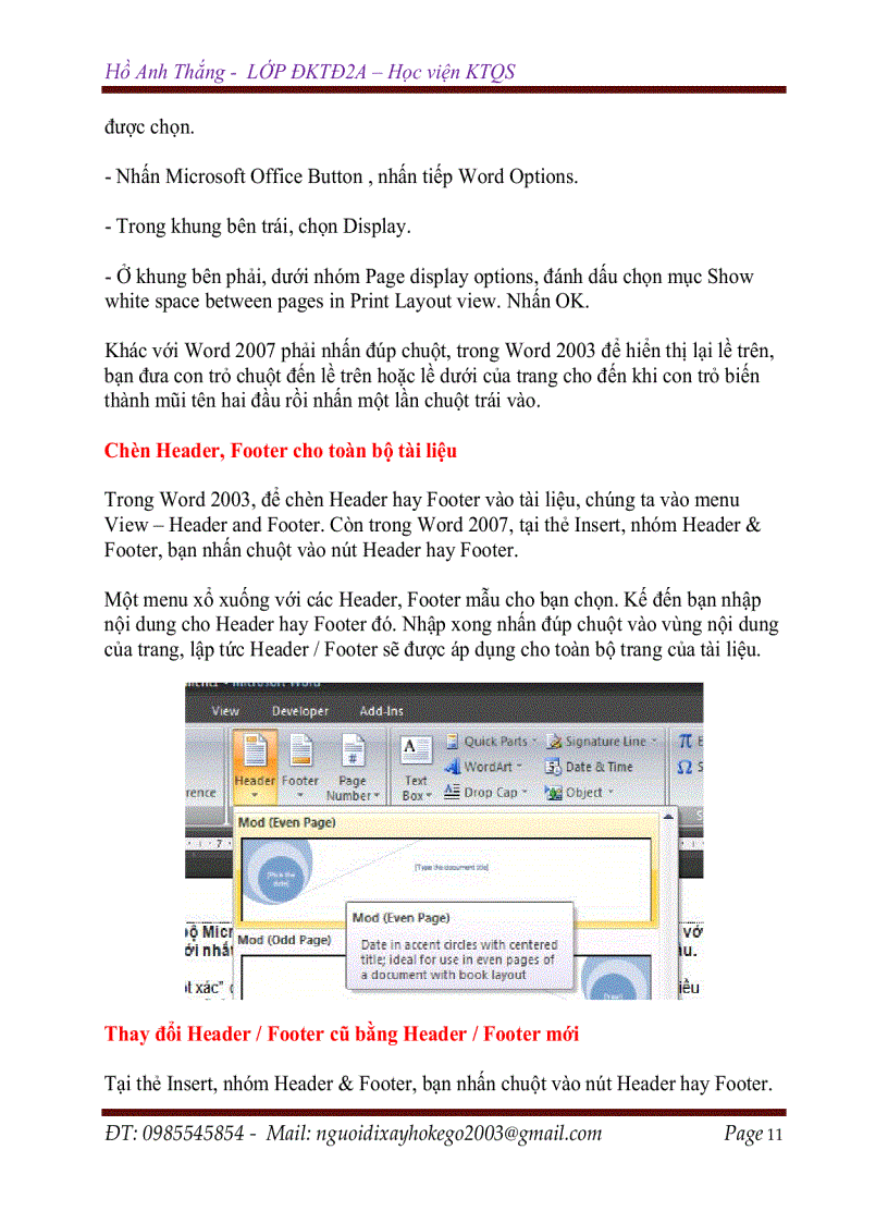 image for page Hướng dẫn office 2007