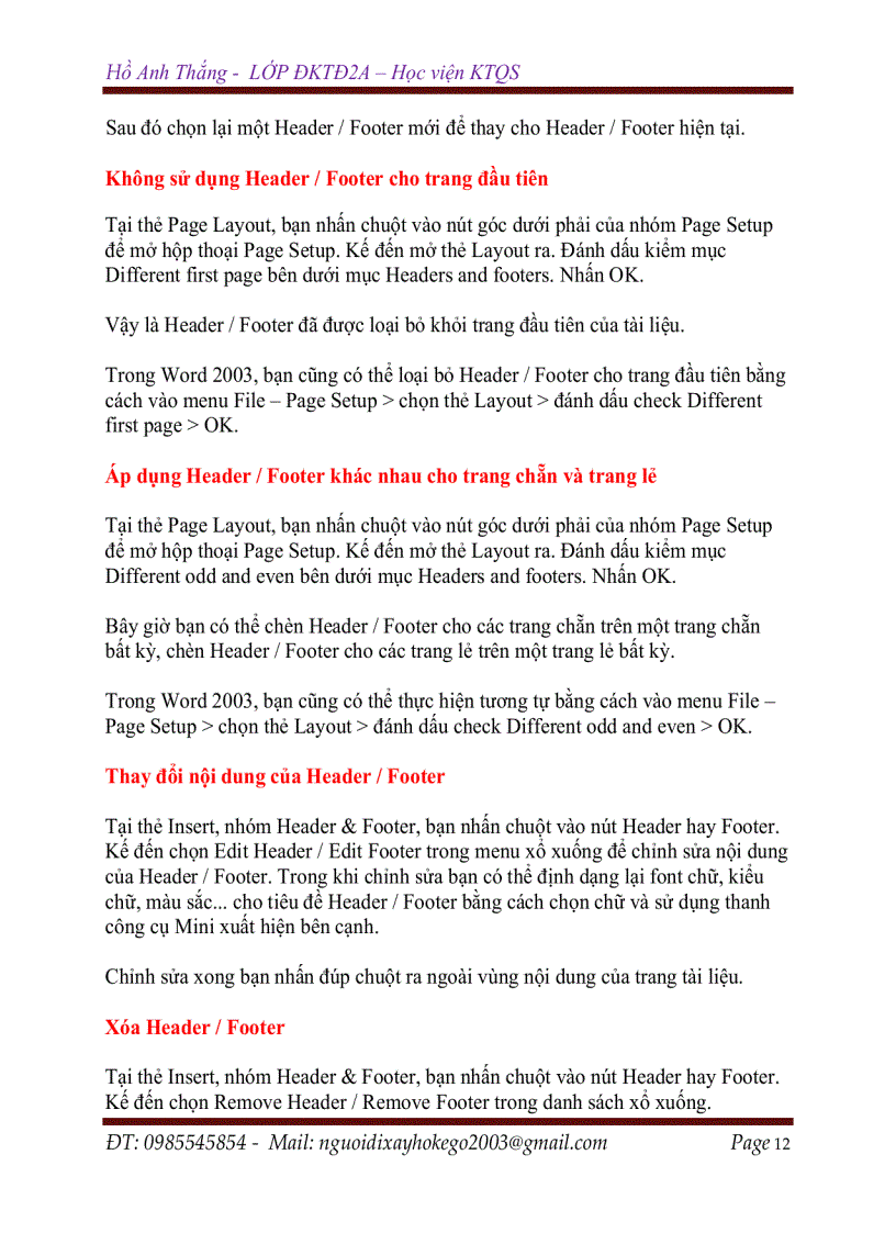 image for page Hướng dẫn office 2007