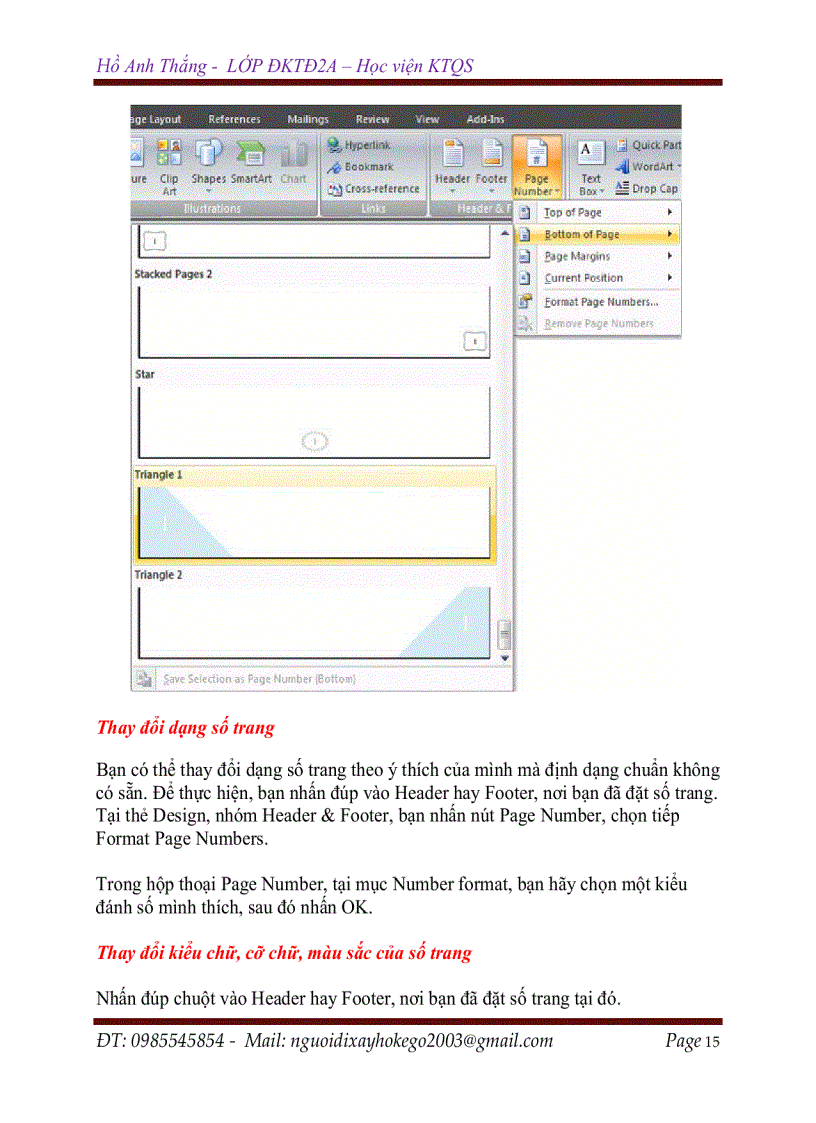 image for page Hướng dẫn office 2007