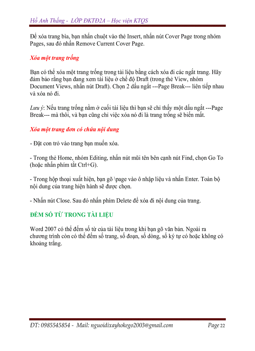 image for page Hướng dẫn office 2007