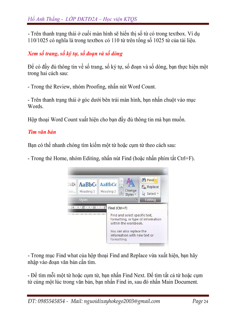 image for page Hướng dẫn office 2007