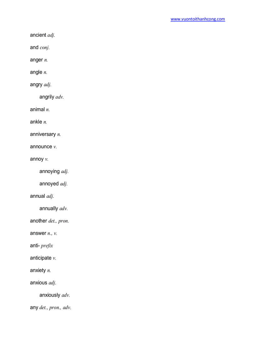 image for page 3000 most used words