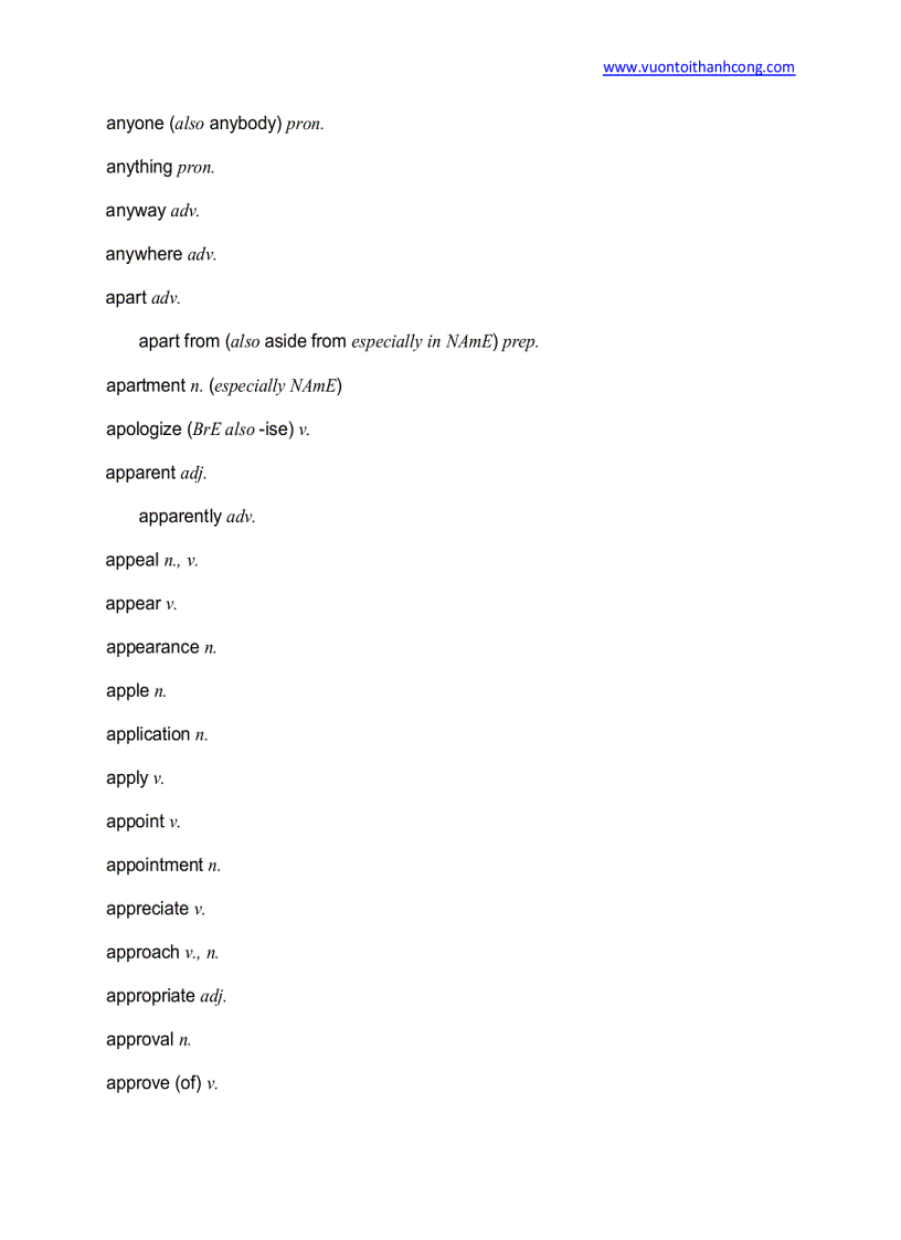 image for page 3000 most used words