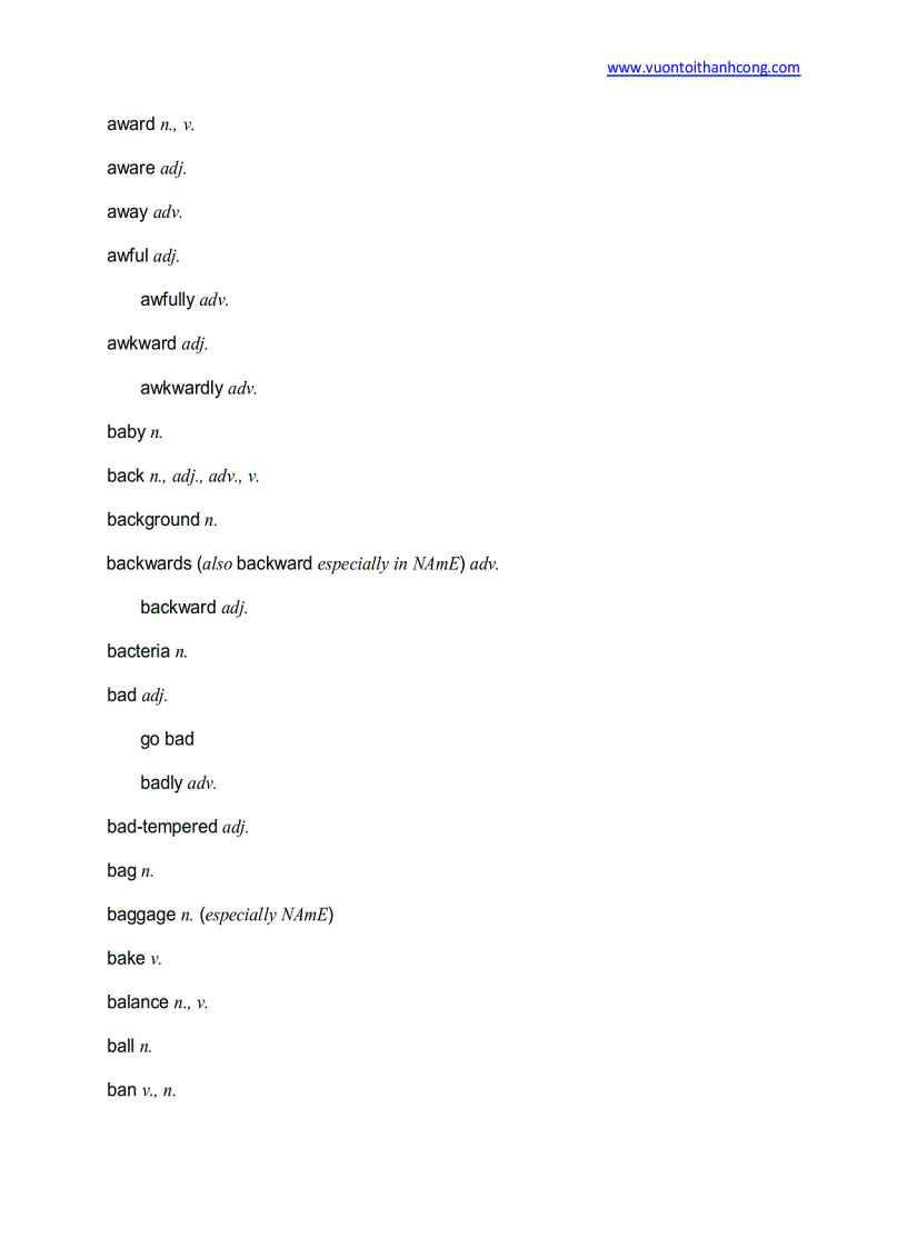 image for page 3000 most used words