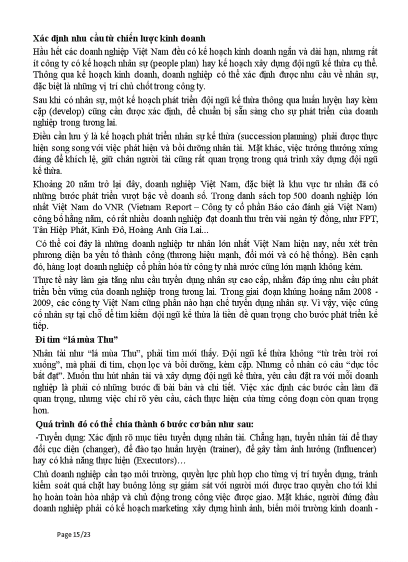 image for page Những sai lầm khi chọn người kế nhiệm