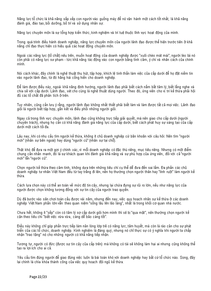 image for page Những sai lầm khi chọn người kế nhiệm