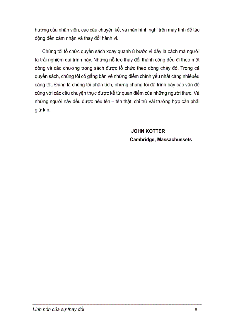 image for page Linh hồn của sự thay đổi