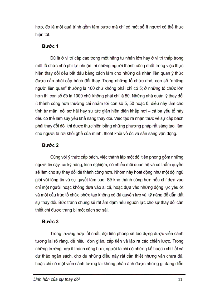 image for page Linh hồn của sự thay đổi