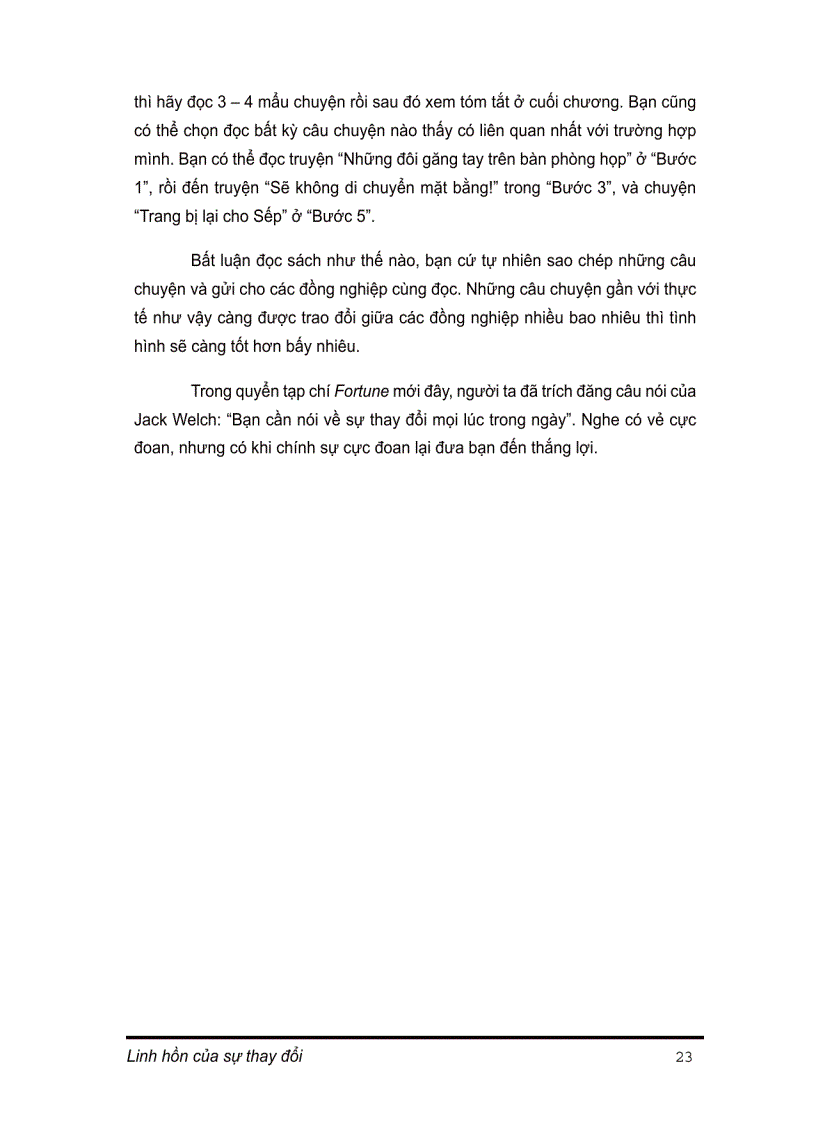 image for page Linh hồn của sự thay đổi