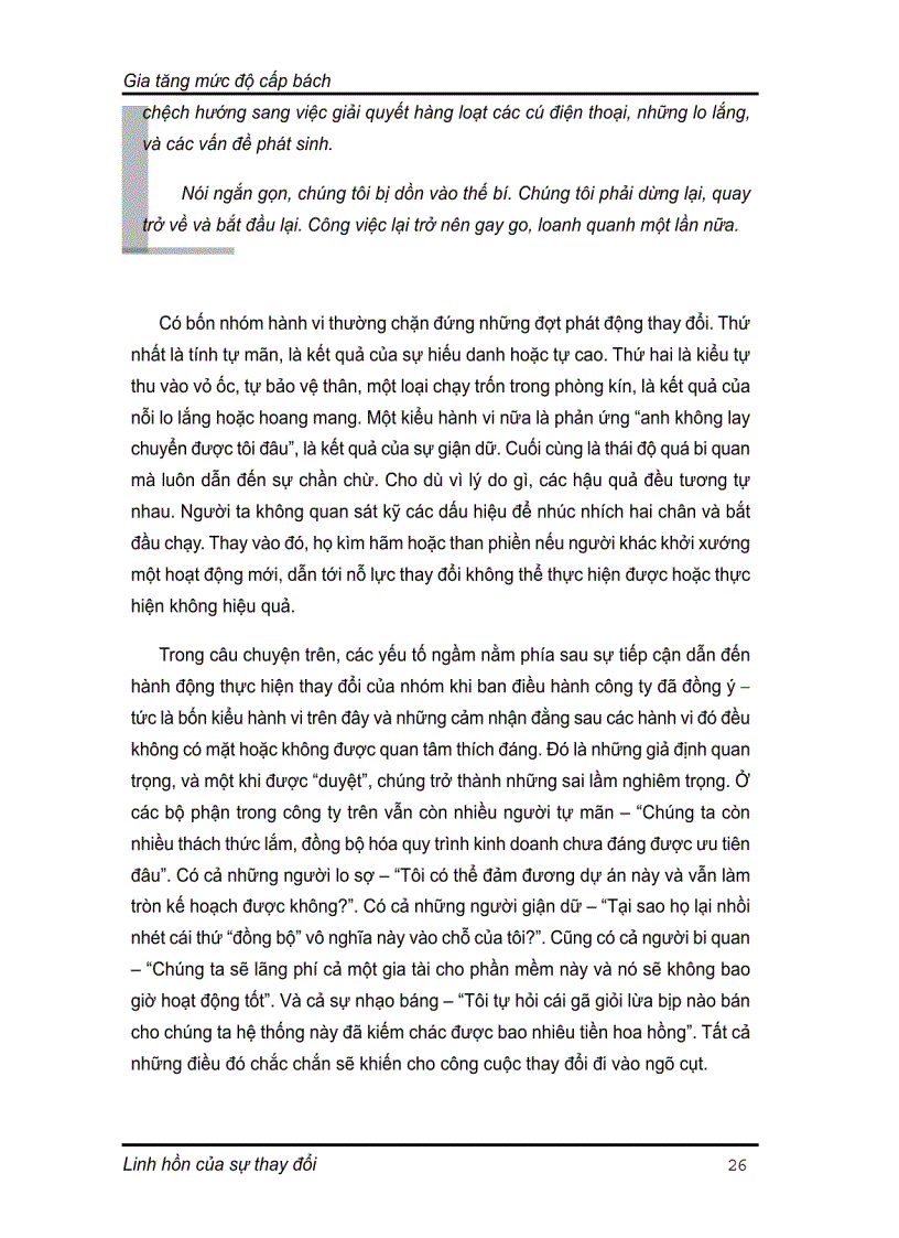 image for page Linh hồn của sự thay đổi