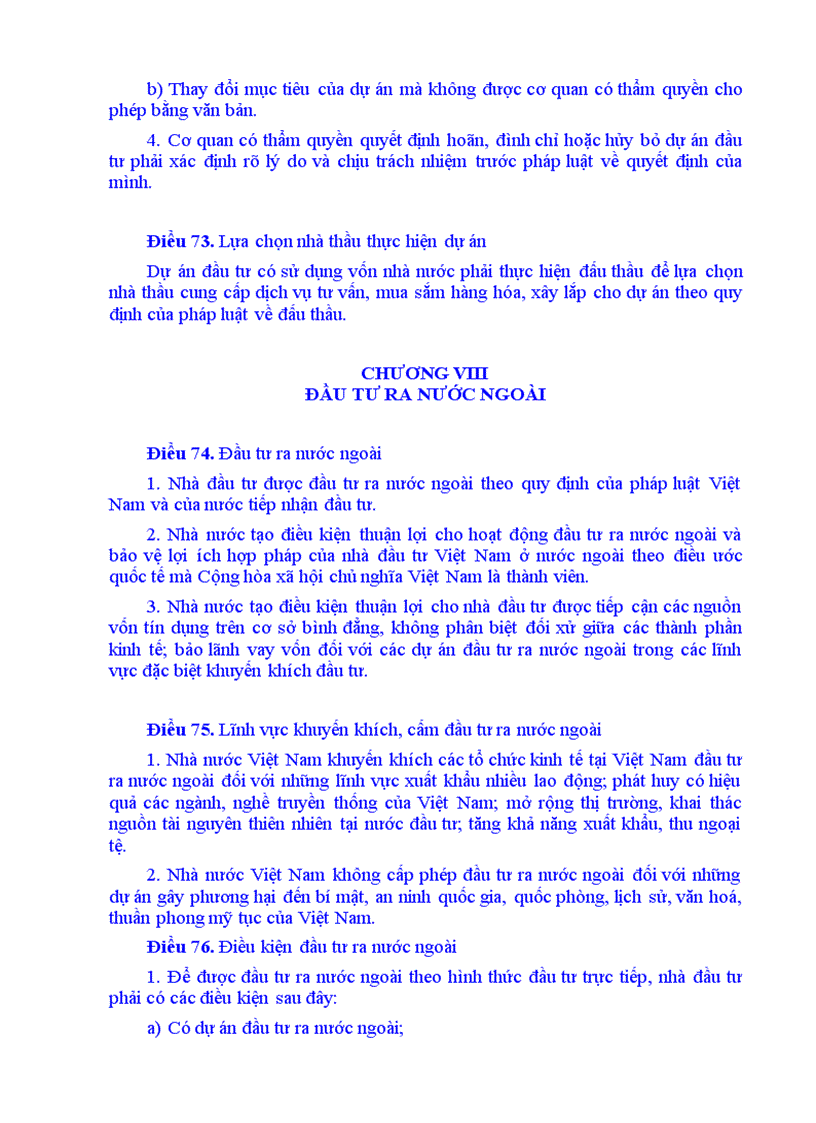 image for page Luật dành cho những nhà đầu tư