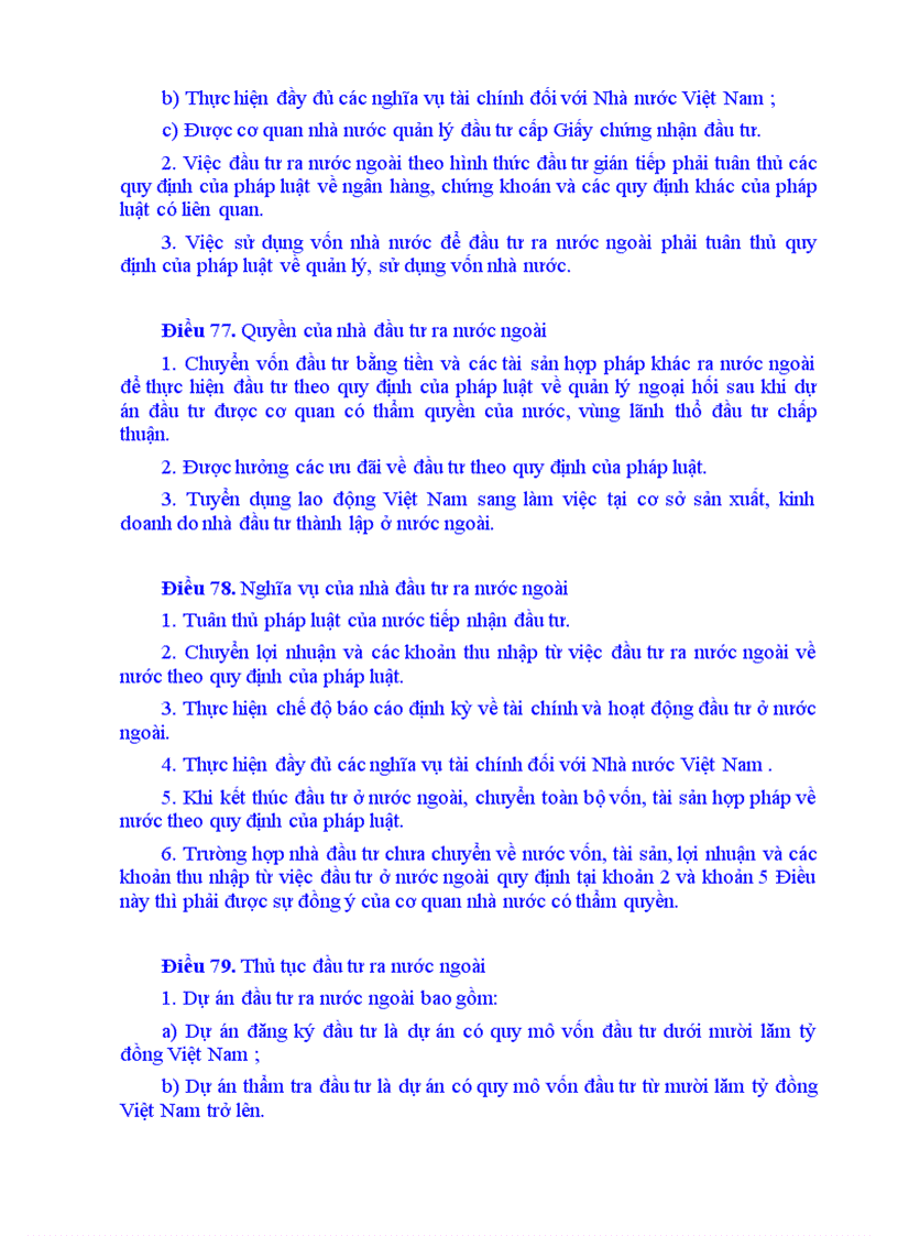 image for page Luật dành cho những nhà đầu tư