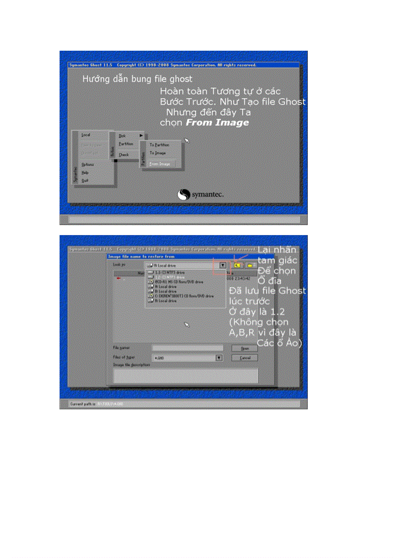 image for page Hướng dẫn tạo và bung ghost full