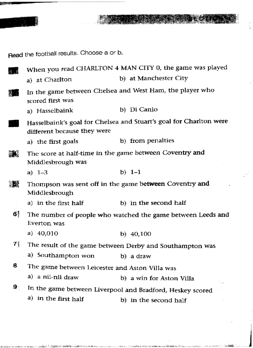 image for page Test your reading