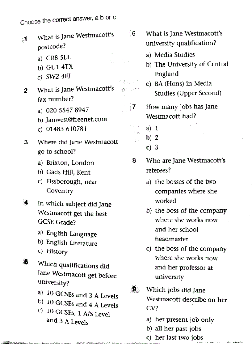 image for page Test your reading