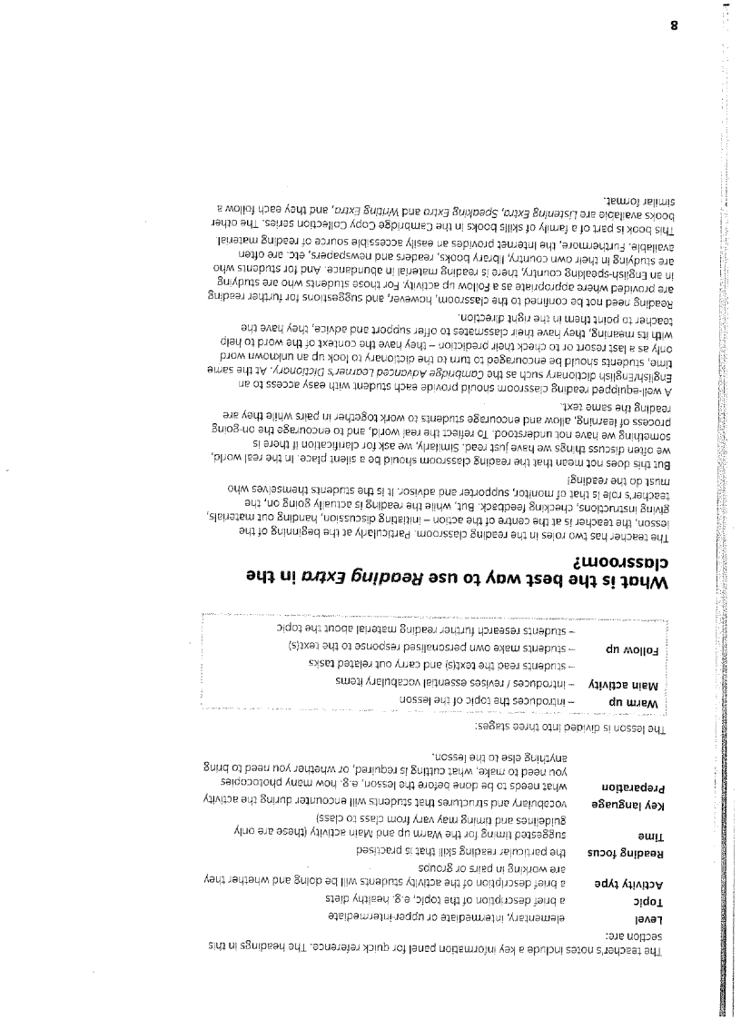 image for page Reading extra