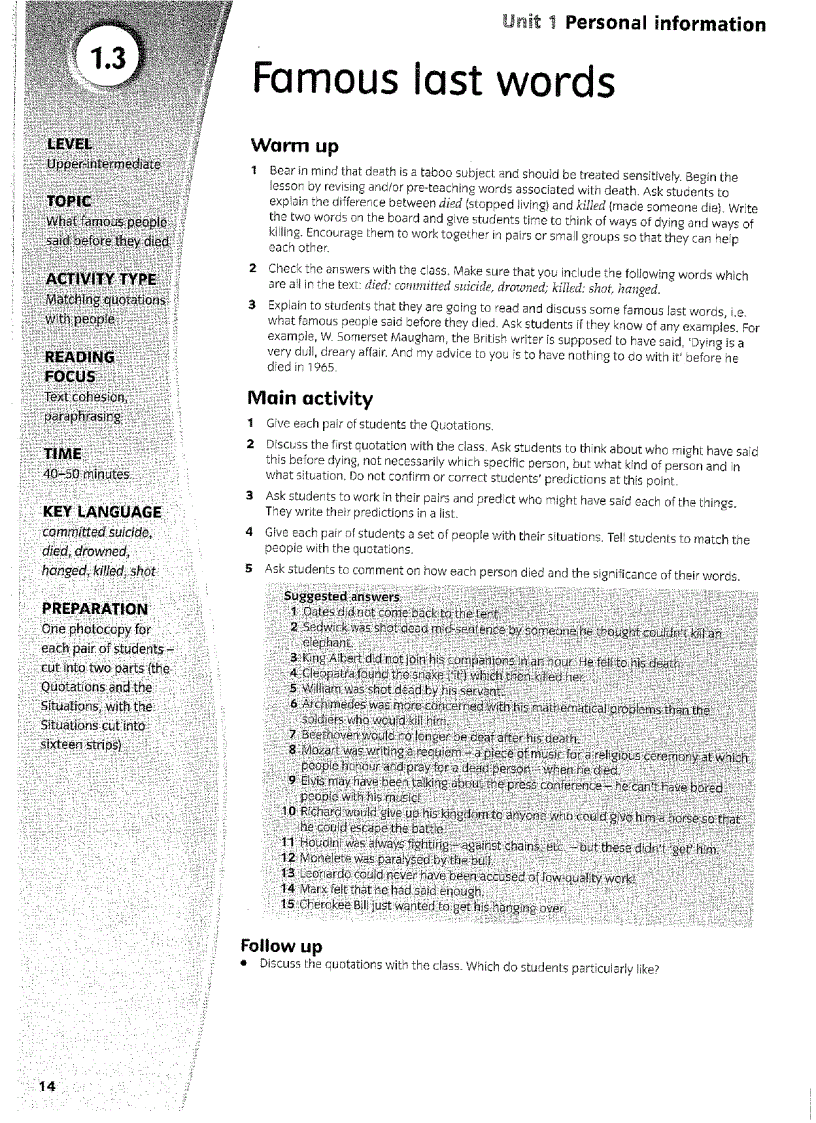 image for page Reading extra