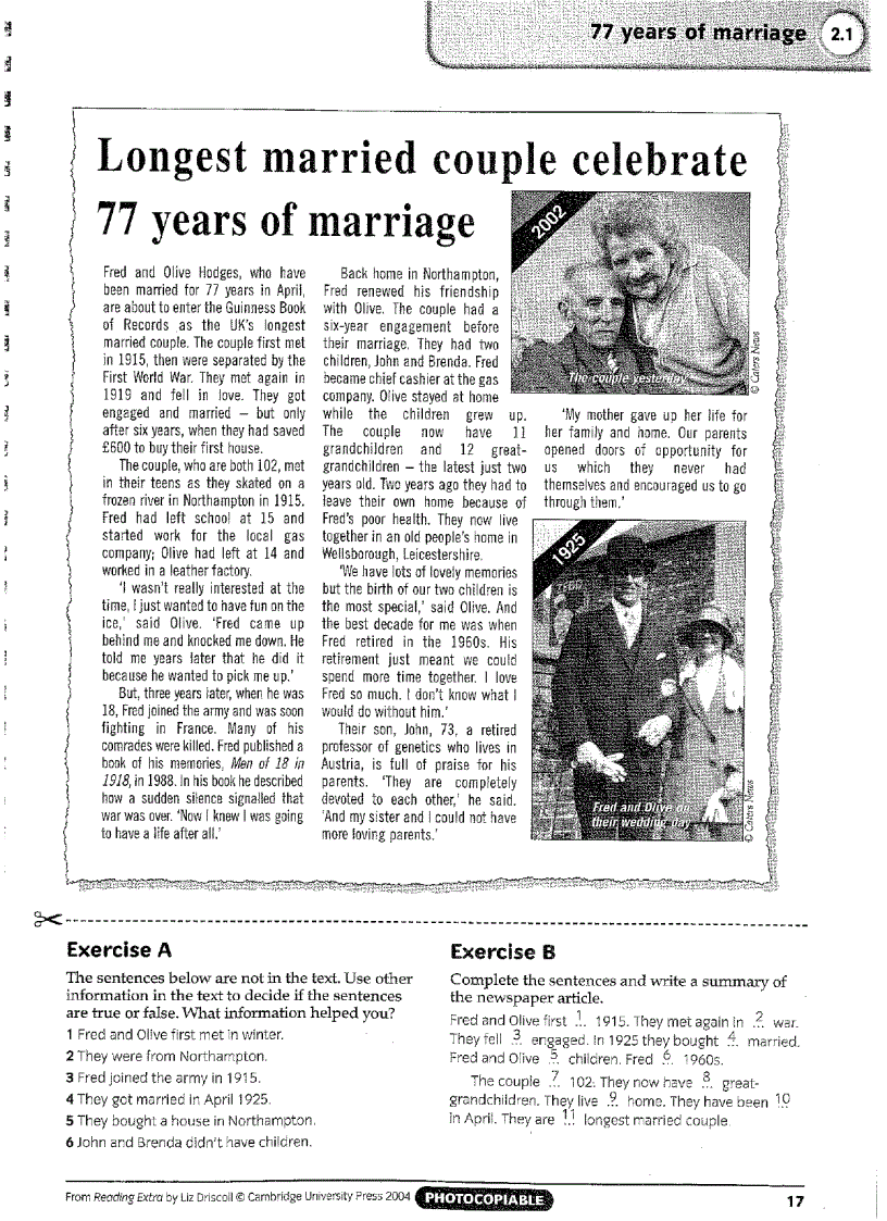 image for page Reading extra