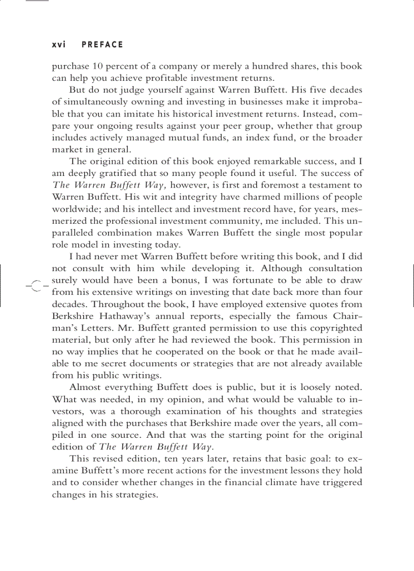 image for page The Warren Buffet s Way