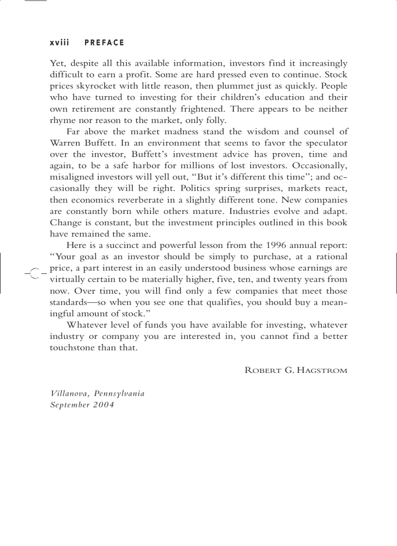 image for page The Warren Buffet s Way