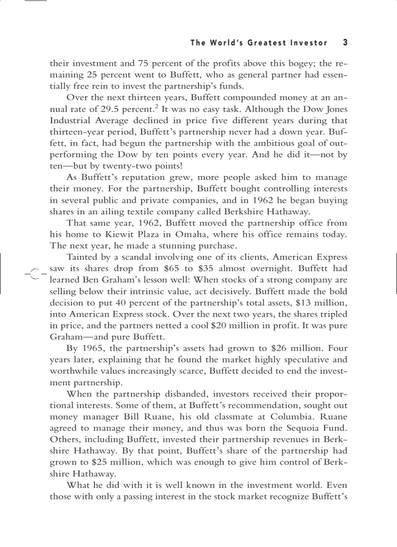 image for page The Warren Buffet s Way