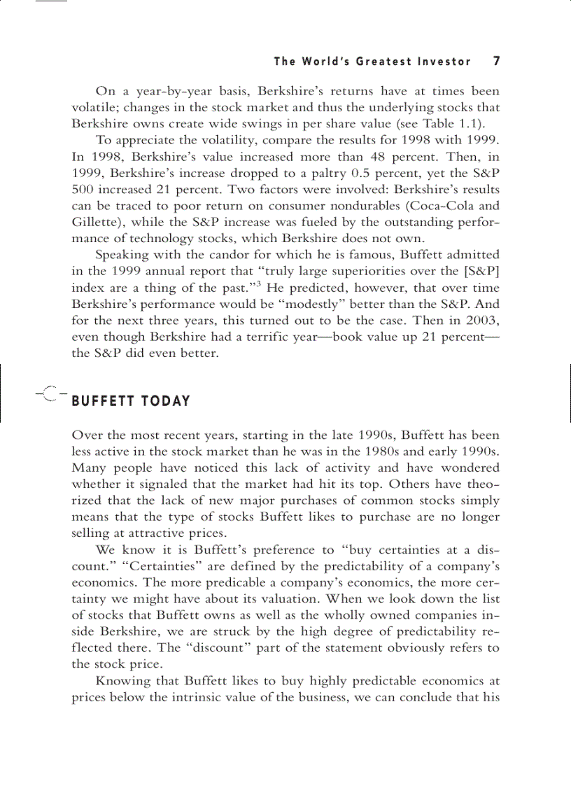 image for page The Warren Buffet s Way