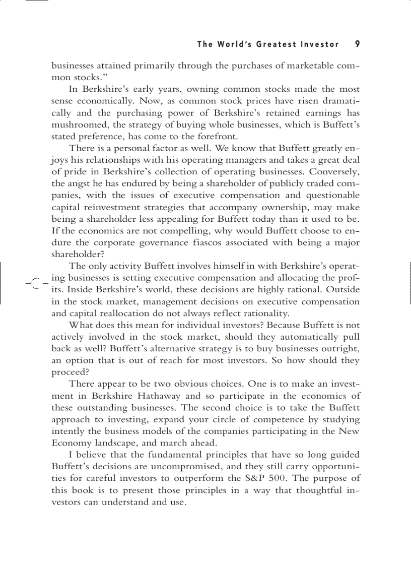 image for page The Warren Buffet s Way