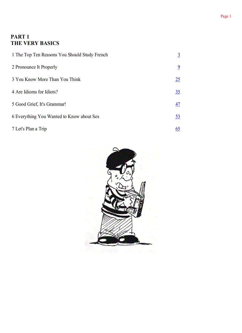 image for page The Complete Idiot s Guide To Learning French On Your Own