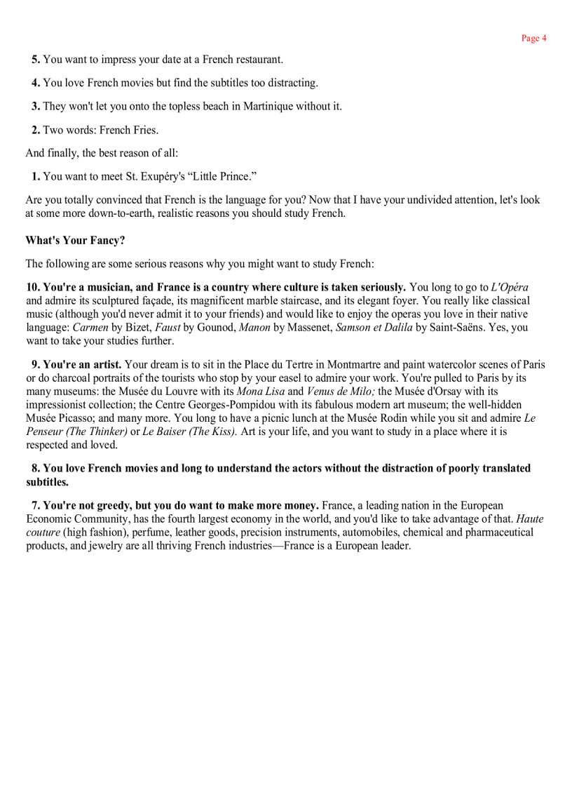 image for page The Complete Idiot s Guide To Learning French On Your Own