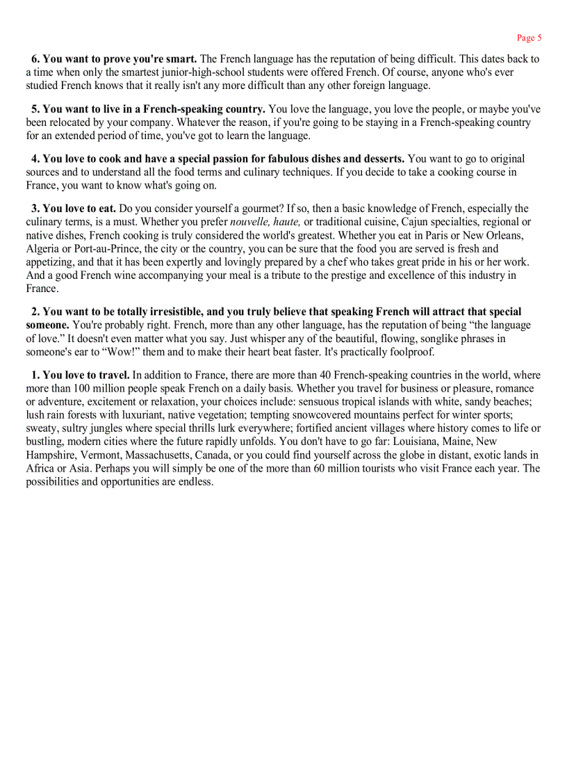 image for page The Complete Idiot s Guide To Learning French On Your Own