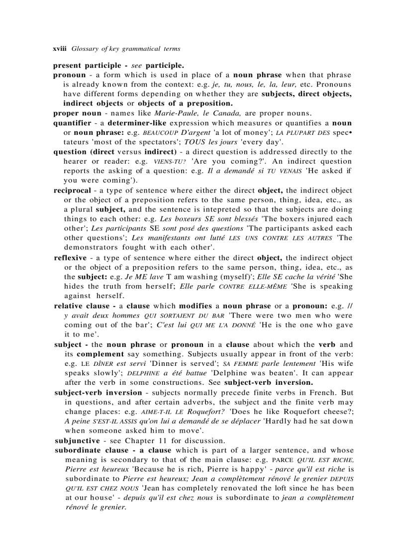 image for page French grammar and usage hawkins towell