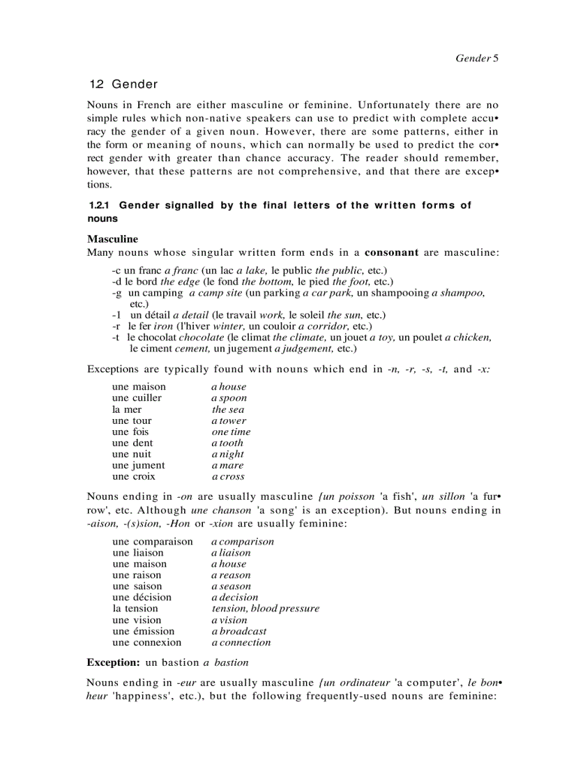 image for page French grammar and usage hawkins towell