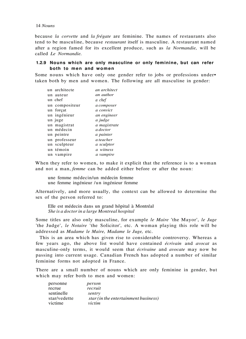 image for page French grammar and usage hawkins towell