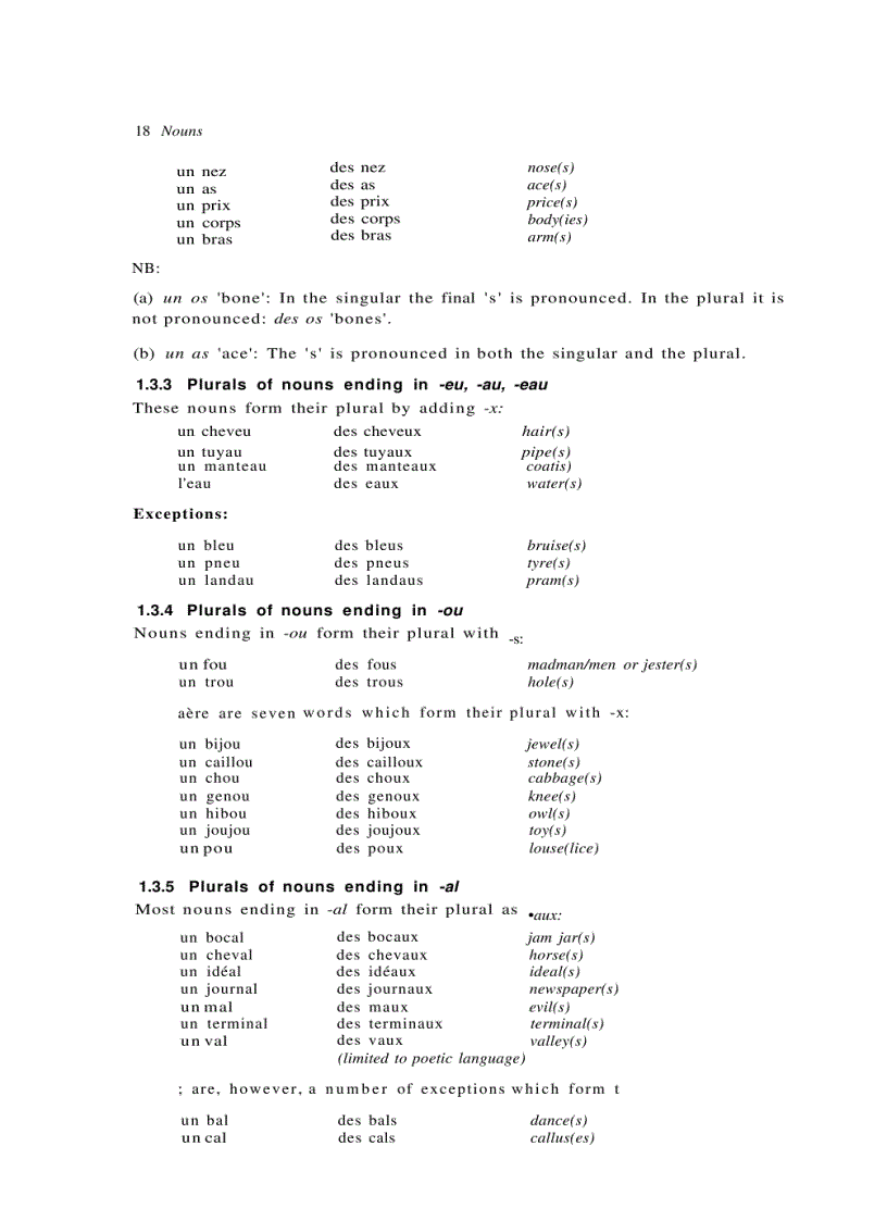 image for page French grammar and usage hawkins towell