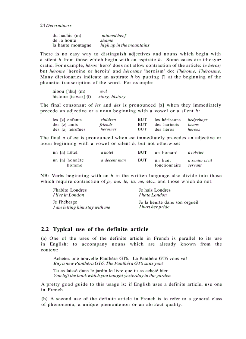 image for page French grammar and usage hawkins towell