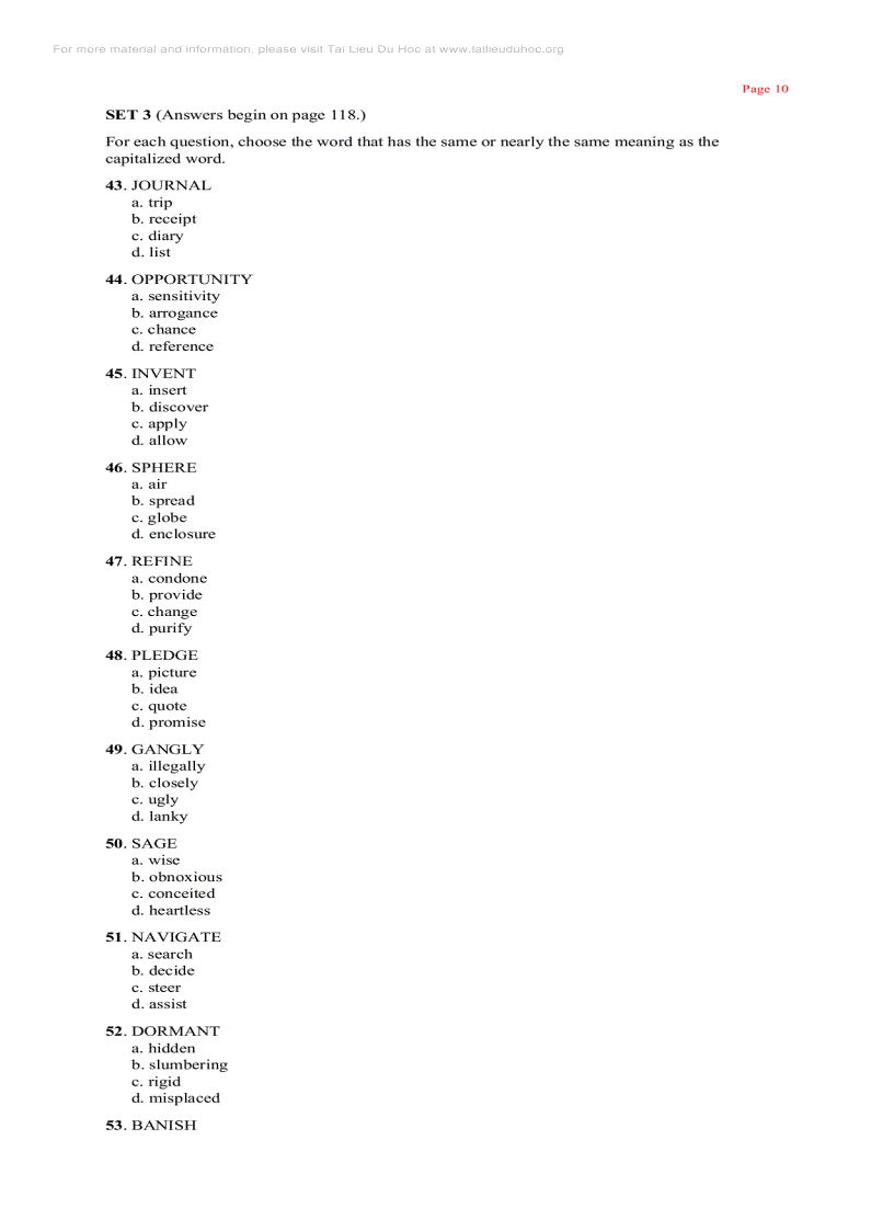 image for page 1001 Vocabulary and Spelling Questions Learning express
