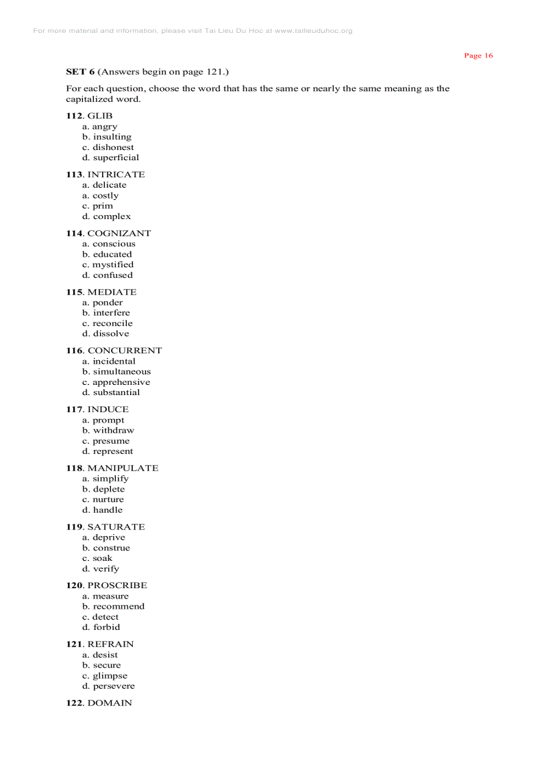image for page 1001 Vocabulary and Spelling Questions Learning express
