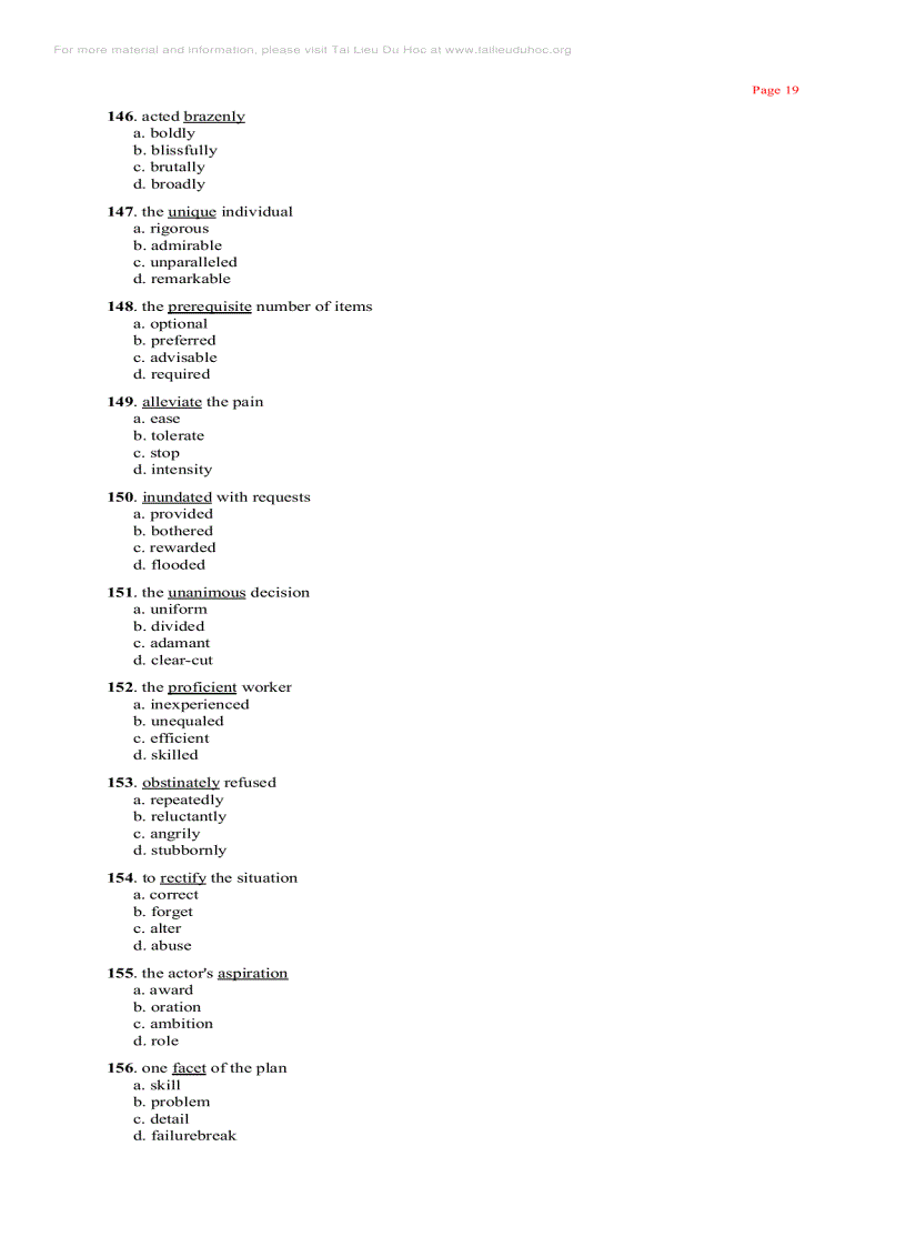 image for page 1001 Vocabulary and Spelling Questions Learning express